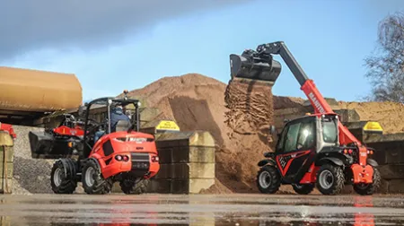 BouwMachines test Manitou minishovel en miniverreiker