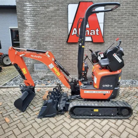 Nieuw in de Verhuur: Kubota U10 Minikraan