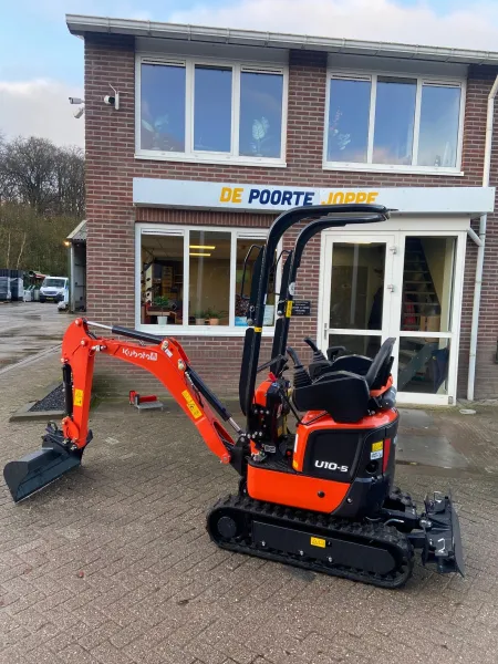 Nieuwe Kubota U10-5 & Kubota KX027-4 voor De Poorte Joppe