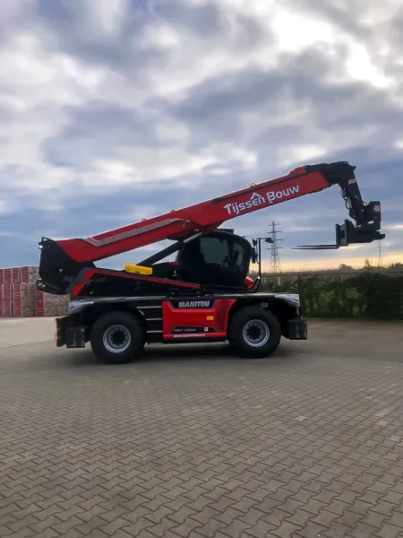 Nieuwe Manitou MRT Vision + voor Tijssen Bouw - Kesteren