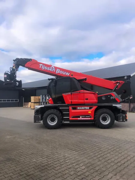 Nieuwe Manitou MRT Vision + voor Tijssen Bouw - Kesteren