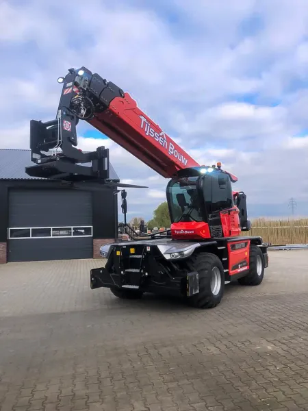 Nieuwe Manitou MRT Vision + voor Tijssen Bouw - Kesteren