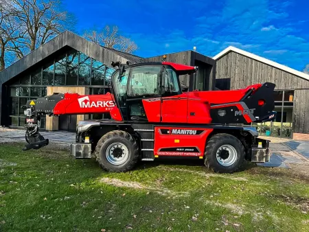 Nieuw Manitou MRT 2660 Vision plus afgeleverd aan Bouwbedrijf Markslag