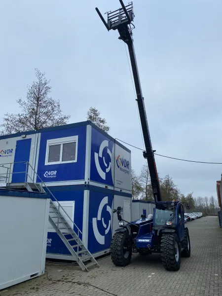 Nieuwe Manitou MLT 1041 - 145 PS + L voor VDR Bouwgroep